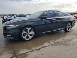 2018 Honda Accord Touring en venta en Grand Prairie, TX