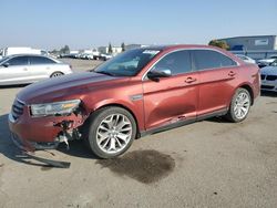 Salvage cars for sale at Bakersfield, CA auction: 2014 Ford Taurus Limited