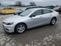 Chevrolet salvage cars for sale: 2018 Chevrolet Malibu LS