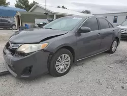 Salvage cars for sale at Prairie Grove, AR auction: 2014 Toyota Camry L