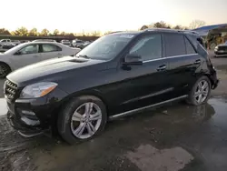 Mercedes-Benz m-Class salvage cars for sale: 2015 Mercedes-Benz ML 350