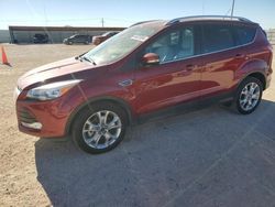 Salvage cars for sale at Andrews, TX auction: 2016 Ford Escape Titanium