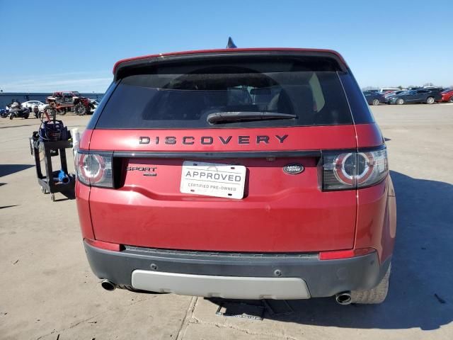 2018 Land Rover Discovery Sport HSE