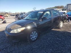 Salvage cars for sale at Hueytown, AL auction: 2004 Toyota Camry LE