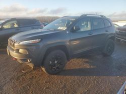 Salvage Cars with No Bids Yet For Sale at auction: 2016 Jeep Cherokee Trailhawk