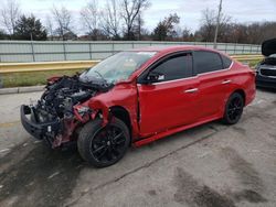 Salvage cars for sale at Rogersville, MO auction: 2017 Nissan Sentra SR Turbo