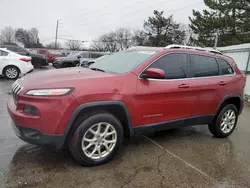 Salvage cars for sale at Moraine, OH auction: 2015 Jeep Cherokee Latitude