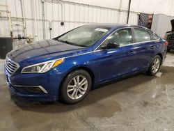 Salvage cars for sale at Avon, MN auction: 2017 Hyundai Sonata SE