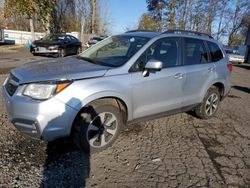 Subaru Vehiculos salvage en venta: 2018 Subaru Forester 2.5I Premium