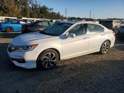 Honda Accord exl salvage cars for sale: 2016 Honda Accord EXL