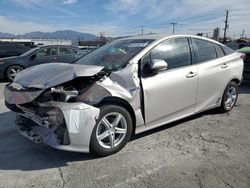 Salvage cars for sale from Copart Sun Valley, CA: 2020 Toyota Prius Prime LE