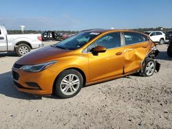 Chevrolet salvage cars for sale: 2017 Chevrolet Cruze LT