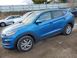 Salvage cars for sale at Davison, MI auction: 2019 Hyundai Tucson SE