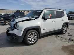 Jeep salvage cars for sale: 2016 Jeep Renegade Latitude