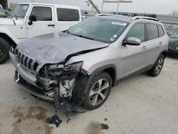 Salvage cars for sale at Kansas City, KS auction: 2019 Jeep Cherokee Limited