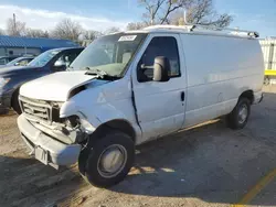 Salvage cars for sale at Wichita, KS auction: 2007 Ford Econoline E250 Van