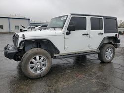 Salvage cars for sale at Tulsa, OK auction: 2018 Jeep Wrangler Unlimited Sport