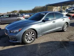 Salvage cars for sale at Las Vegas, NV auction: 2016 Infiniti Q50 Premium