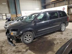 Salvage cars for sale at Eldridge, IA auction: 2012 Chrysler Town & Country Touring