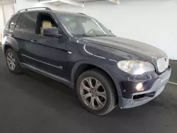 BMW salvage cars for sale: 2007 BMW X5 4.8I