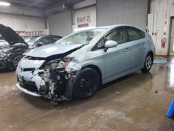 Salvage cars for sale at Elgin, IL auction: 2013 Toyota Prius