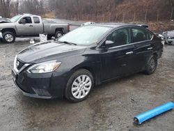 Salvage cars for sale at Marlboro, NY auction: 2017 Nissan Sentra S