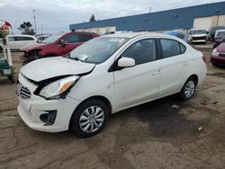 2017 Mitsubishi Mirage G4 ES en venta en Woodhaven, MI