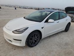 Salvage cars for sale at Arcadia, FL auction: 2021 Tesla Model 3