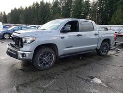 Toyota Tundra Crewmax sr5 salvage cars for sale: 2021 Toyota Tundra Crewmax SR5