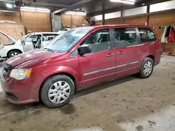 Dodge salvage cars for sale: 2014 Dodge Grand Caravan SE