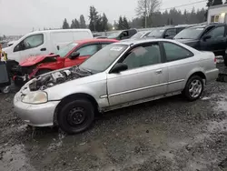 Honda Civic ex salvage cars for sale: 1999 Honda Civic EX