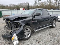 Salvage cars for sale at Augusta, GA auction: 2015 Dodge RAM 1500 ST