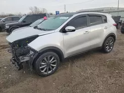 Salvage cars for sale at Chicago Heights, IL auction: 2021 KIA Sportage S