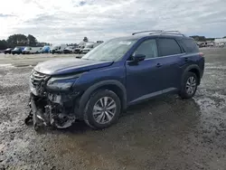 Salvage cars for sale at Lumberton, NC auction: 2023 Nissan Pathfinder SL