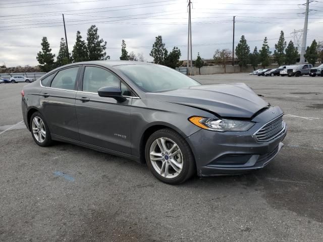 2018 Ford Fusion SE Hybrid