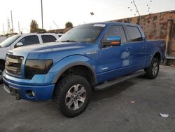 Salvage cars for sale at Wilmington, CA auction: 2013 Ford F150 Supercrew