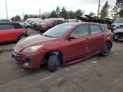 Salvage cars for sale at Denver, CO auction: 2010 Mazda 3 S