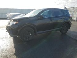 Salvage cars for sale from Copart Assonet, MA: 2018 Toyota Rav4 LE