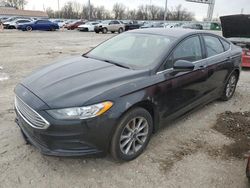 Ford salvage cars for sale: 2017 Ford Fusion SE