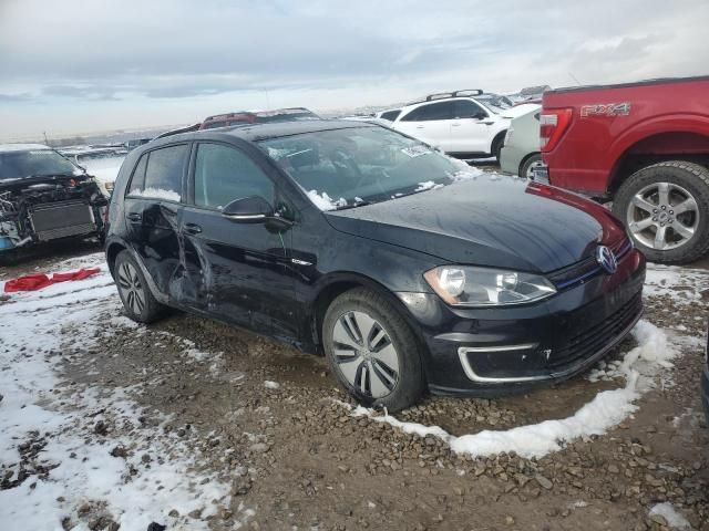 2016 Volkswagen E-GOLF SE