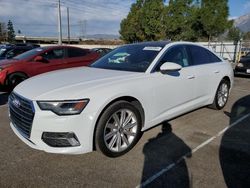 Audi salvage cars for sale: 2019 Audi A6 Premium