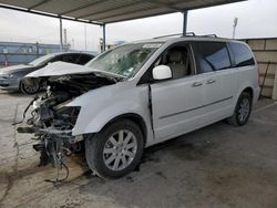 Salvage cars for sale at Anthony, TX auction: 2015 Chrysler Town & Country Touring