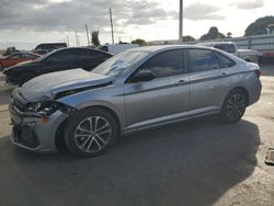 Salvage cars for sale at Miami, FL auction: 2024 Volkswagen Jetta Sport