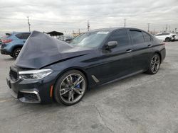 Salvage cars for sale at Sun Valley, CA auction: 2018 BMW M550XI