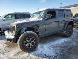 Salvage SUVs for sale at auction: 2018 Jeep Wrangler Unlimited Rubicon