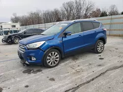 Salvage cars for sale at Rogersville, MO auction: 2017 Ford Escape Titanium