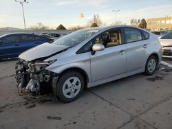 Salvage cars for sale at Littleton, CO auction: 2010 Toyota Prius