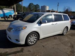 Vehiculos salvage en venta de Copart Gaston, SC: 2012 Toyota Sienna XLE