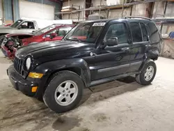 Salvage cars for sale at Eldridge, IA auction: 2007 Jeep Liberty Sport