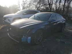 Infiniti salvage cars for sale: 2016 Infiniti Q50 RED Sport 400